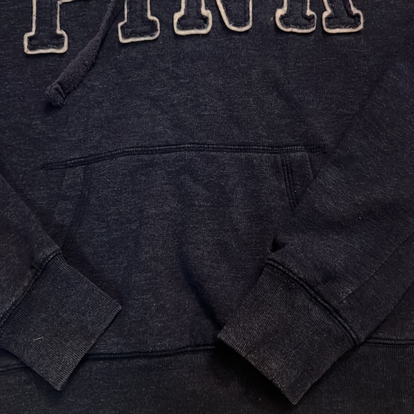 Victoria's Secret Pink Hoodie - Blue - Size XS - Cozy Vibes - Picture 2 of 4